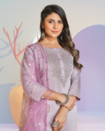 Chanderi Silk Pretty Women Kurti Set - Image 2