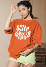 Trendy Women Oversized T-Shirt - Image 4