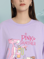 Pink Panther Printed Comfy Oversize Tshirt - Image 4